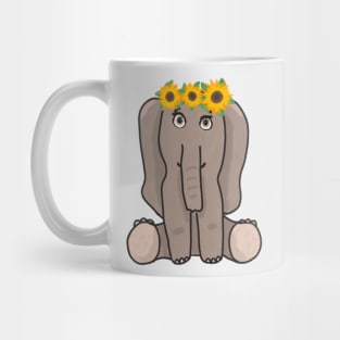 Cute baby elephant Mug